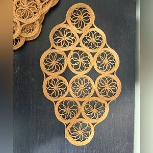 Handcrafted Set of Six Placemats from Haiti ☀️